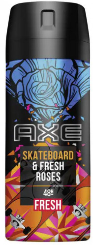 Axe deosprej 150ml pánský Skateboard Fresh Roses