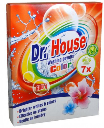 Dr. House prací prášek 600g Color