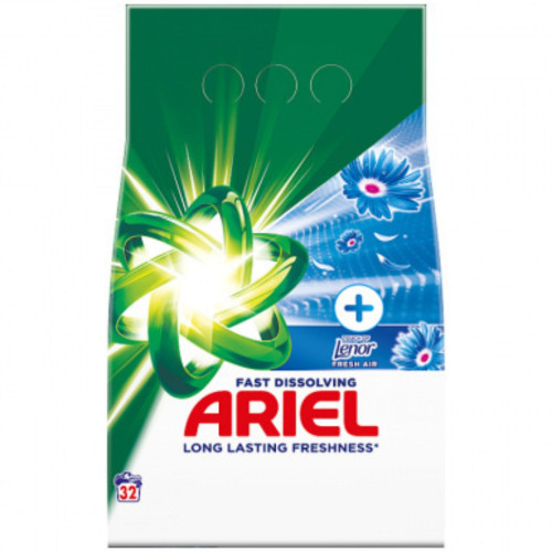 Ariel prací prášek 32PD 1,76kg - Lenor Fresh Air