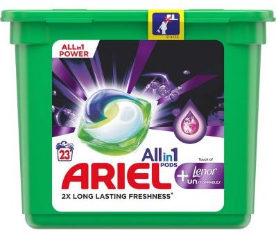 Ariel kapsle na praní 23pd/kra Lenor unstoppable univerzal