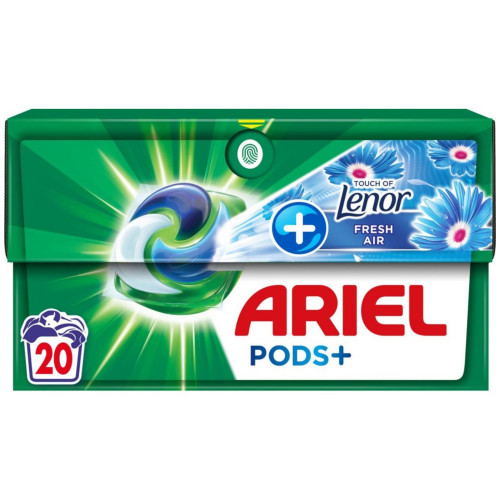 Ariel kapsle na praní 20pd/kra Lenor Fresh Air Plus