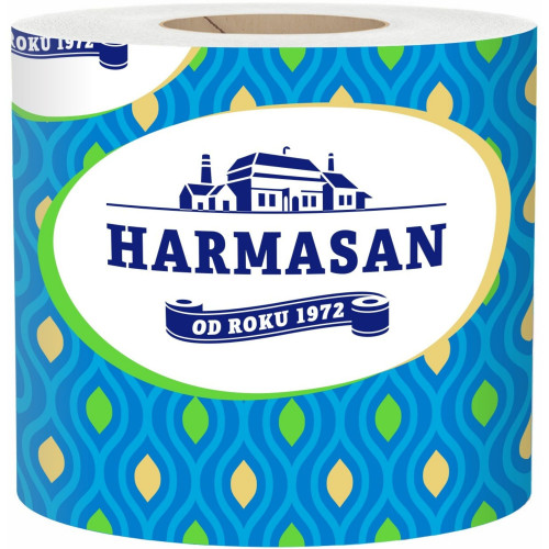 Harmasan Toaletní papír - 1ks 1V 50m (30) modrý