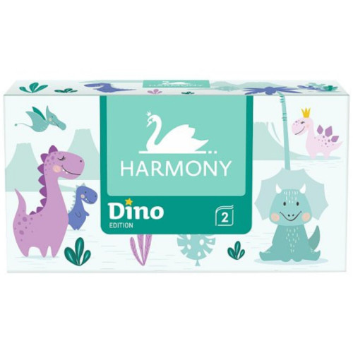 Harmony kosmetické utěrky 150ks 2vrstvé - DINO