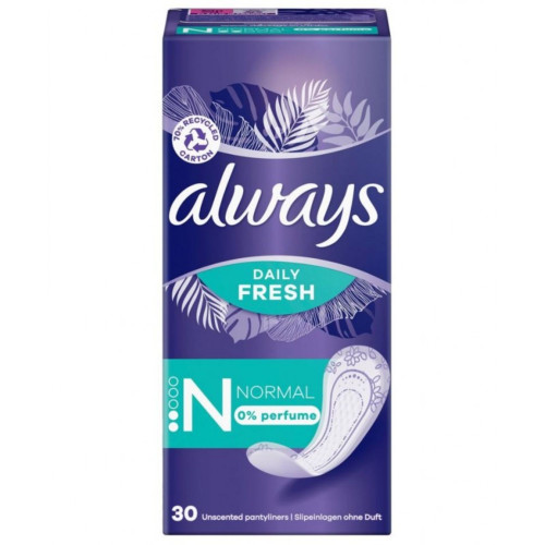 Always slip 30ks (krabice) Normal Fresh a Protect - 0% Perfume