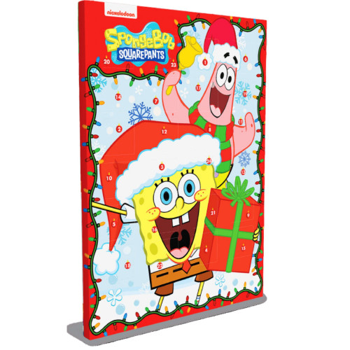 Adventní kalendář 50g čokoláda - SpongeBob (30)