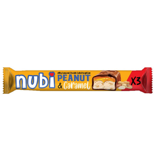 Bifa Nubi tyčinka 75g arašídy a karamel (24)