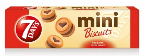 7days mini biscuits 100g kakao