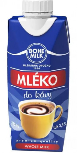 Bohemilk 330ml mléko do kávy