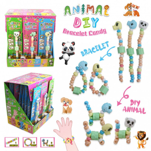 Animal DIY Bracelet Candy 20g (bal/24ks)