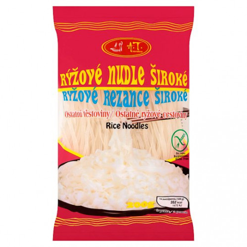 AT rýžové nudle široké 200g (PHO GAO)