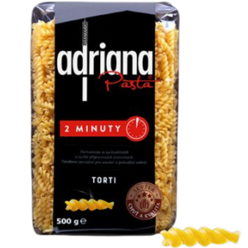 Adriana těstoviny 500g - 2 Minuty Torti (vřetena)