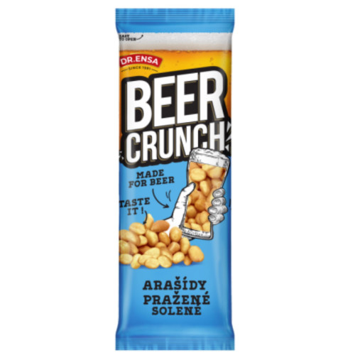 Beer Crunch 60g Arašídy pražené solené ( 8) Dr. Ensa
