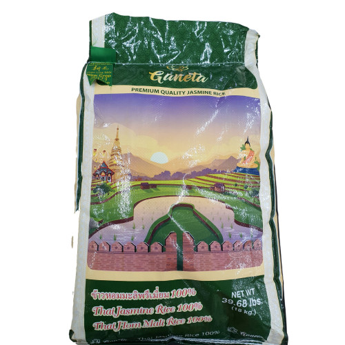 Ganeta 18kg jasmínové rýže - gao lá cai Thai Lan