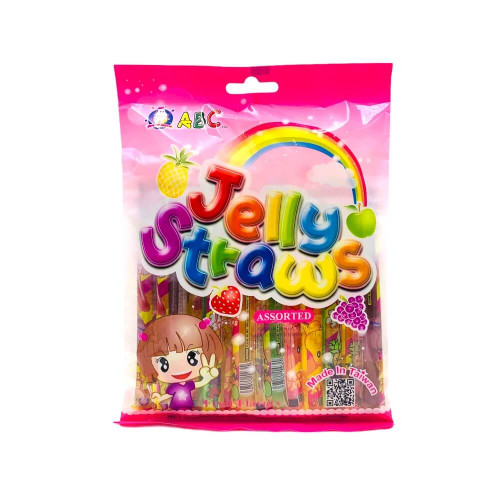 ABC jelly straws 260g želé (Thach que) (13ks) růžový obal