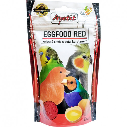 Apetit 150g sáček - Eggfood Red vaječná směs s beta-karotenem (červený)