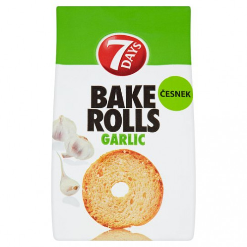7days Bake rolls 80g česnek