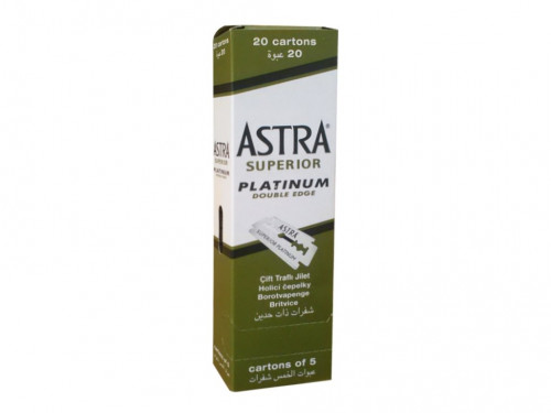 Astra žiletky 5ks superior zelený (bal/20ks)