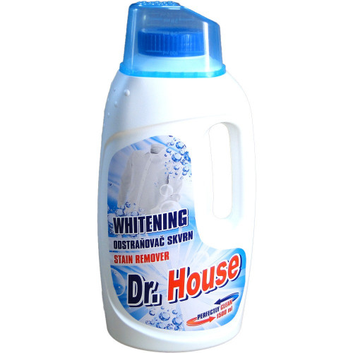 Dr. House odstraňovač skvrn 1,5l whitening