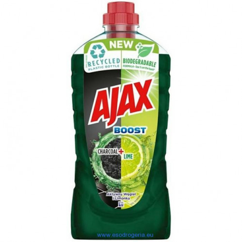 Ajax 1l na podlahu Boost Charcoal & Lime (wegie)
