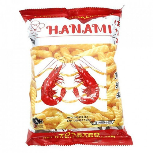 Hanami krevetové chipsy 60g