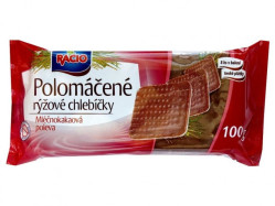 RACIO Chlebíčky polomáčené 100g rýžové mléčné (20)