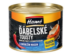 HAMÉ 180g Ďábelské tousty s drůbežím masem