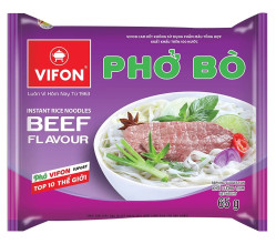 Vifon Pho 65g / 60g instantní nudle hovězí (Pho Bo) (30)