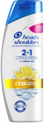 Head & shouders šampon 360ml 2in1 citrus fresh