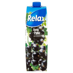 RELAX džus 1L Prisma Černý rybíz (12)