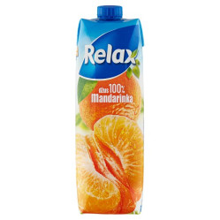 RELAX džus 100% Mandarinka 1l (12)