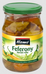 HAMÉ Feferony beraní rohy 330g