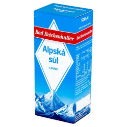 Sůl Alpská s jódem bal. 500g (24)