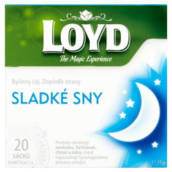 Loyd Čaj sladké sny 1,2g x 20 pyramid (10)