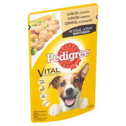 Pedigree kapsa 100g kuřecí+zelenina ve šťávě