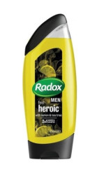 Radox sprchový krém 250ml Men Heroic Lemon & Tea Tree 2in1