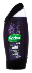 Radox sprchový krém 250ml MEN Wild Blackberry & Ginger 2in1