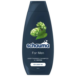 Schauma 400ml šampon For Men Mint (černý)