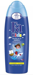 Fa sprchový gel & shampoo 250ml kids with ocean scent