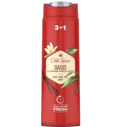 Old Spice sprchový gel & Šampon 400ml Oasis