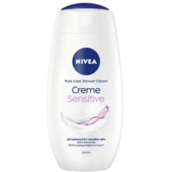 Nivea sprchový gel 250ml Rich moisture Sensitive