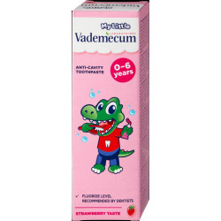 Vademecum zubní pasta Junior Jahoda 50ml (0-6let)