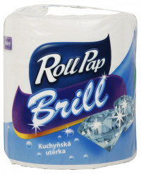 Roll Pap Maxi Brill kuchyňská utěrka 120m 2-vrstvá