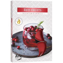 Bispol čajové svíčky 6ks Red Fruits