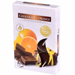 Bispol čajové svíčky 6ks Chocolate - Orange