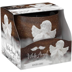 Santo svíčka 100g Christmas White Angel SAS 8040 (12)