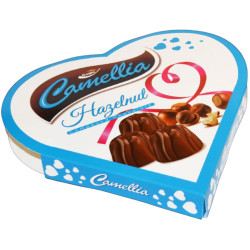 Camellia 110g srdce bonboniéra Hazelnut (12)