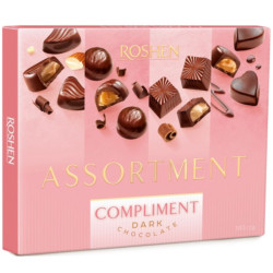 Roshen bonboniéra elegant 145g Dark Assortment Compliment (8)