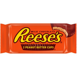 Reeses 2 peanut butter cups milk chocolate 42g (36ks)