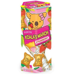 Lotte Koala´s March 37g sušenky - Strawberry