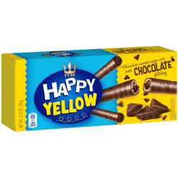 Happy Yellow - Trubičky Chocolate Rolls 120g Trvan. 11/03/2025